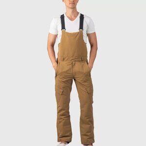 Alpine Swiss Men’s Insulated Snow Bib Overalls Waterproof Winter Ski & Snowboard